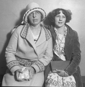 The Great Eleven Club cult leaders, May Otis Blackburn and her daughter, Ruth Wieland Rizzio. 