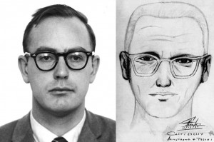 Left, Earl Van Best. Right, artist sketch of Zodiac Killer