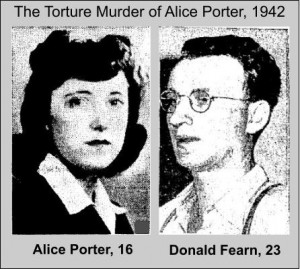Donald Fearn and Victim Alice Porter, 1942