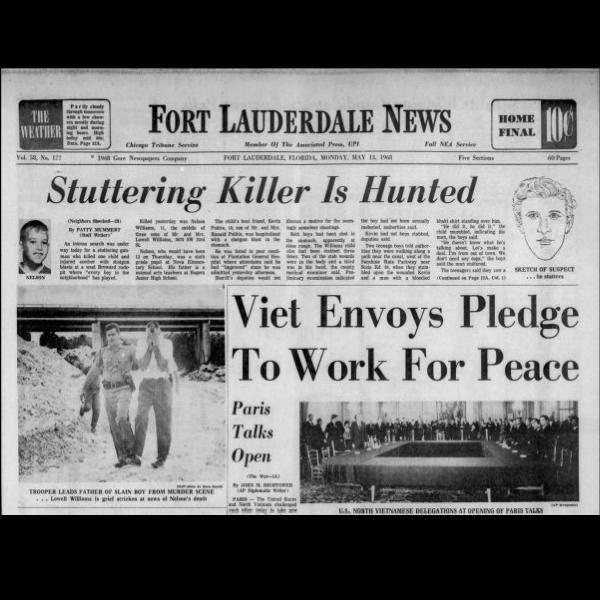 Fort Lauderdale News, May 13, 1968