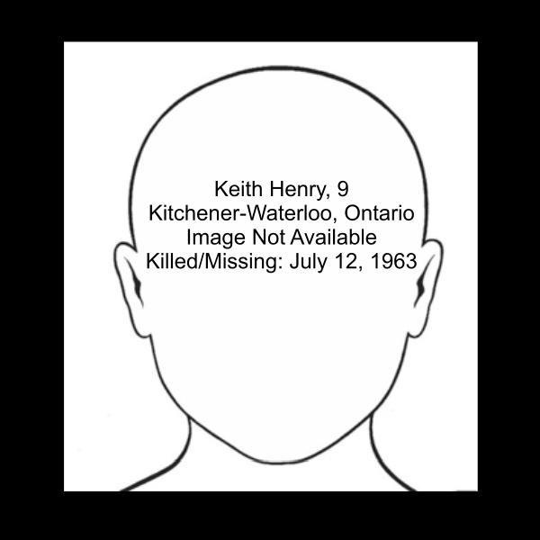 Keith Henry, murder victim, 1963