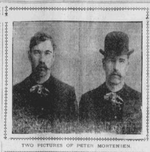 utah killer peter mortensen, salt lake city, 1902, victim Jimmy Hay