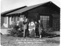 Harry & Helen Weaver Christmas Card, Butterfield Peak Lodge, 1950