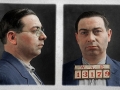 Colorized prison mugshot